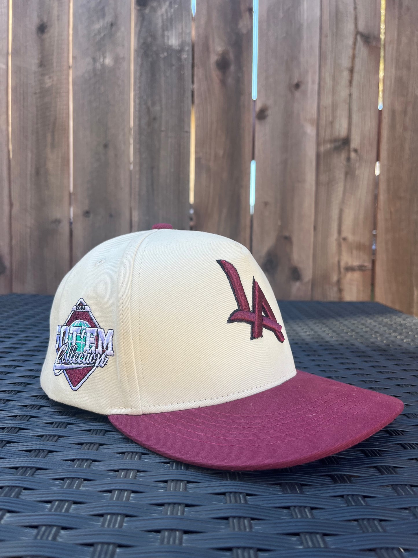 LA BURGANDY HAT