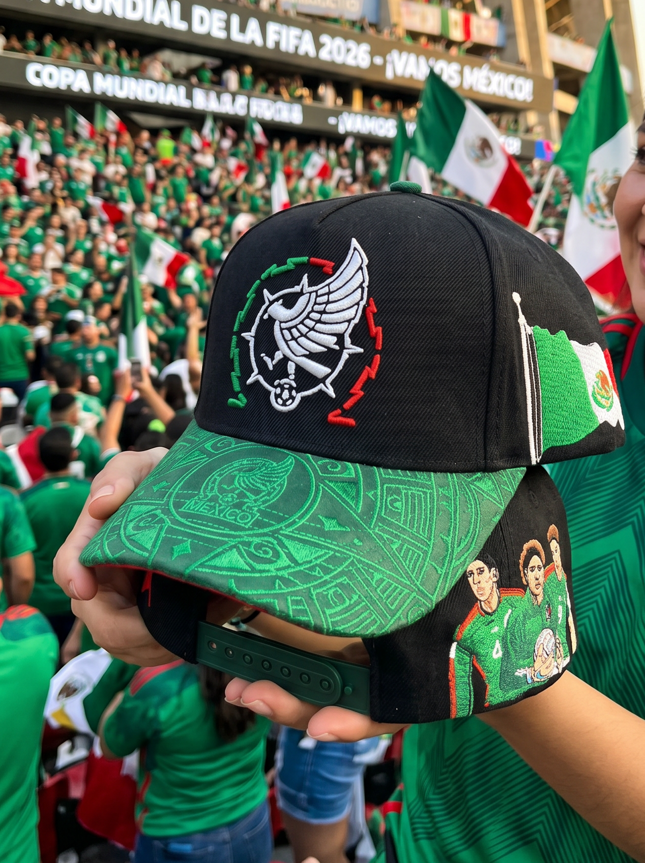 EL TRI MUNDIAL HAT – BLACK EDITION –